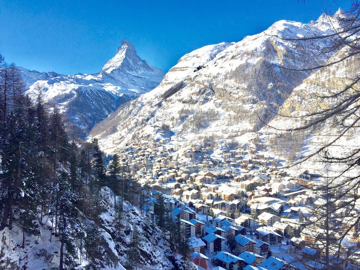 Ferienwohnung Sonnmatt Zermatt Exterior foto